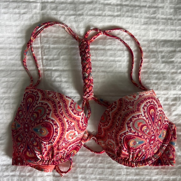 Hollister Paisley Push Up Bikini Top - Picture 2 of 6